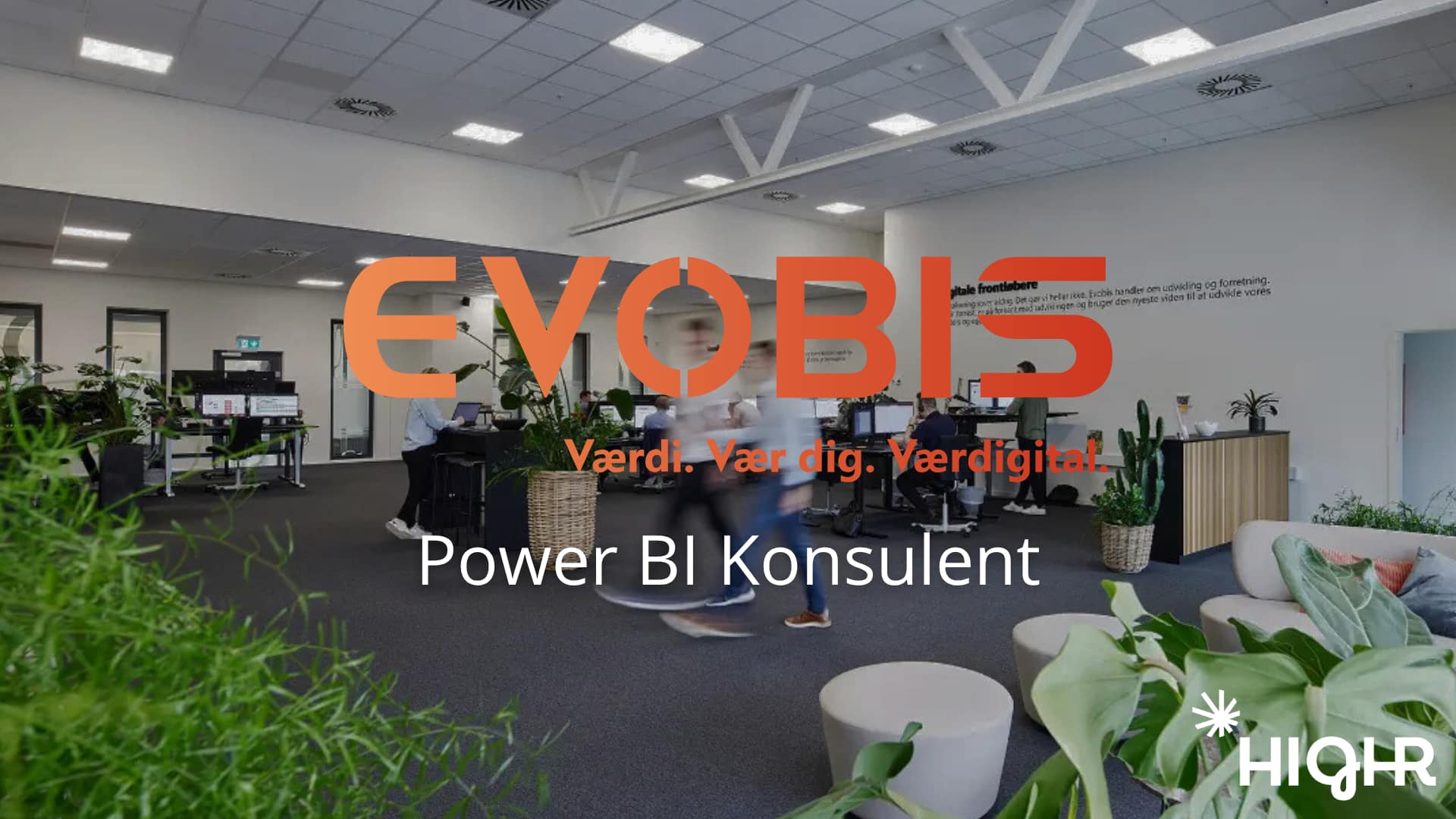 HIGHR Rekruttering jobopslag stillingsbeskrivelse - Evobis - Power BI Konsulent